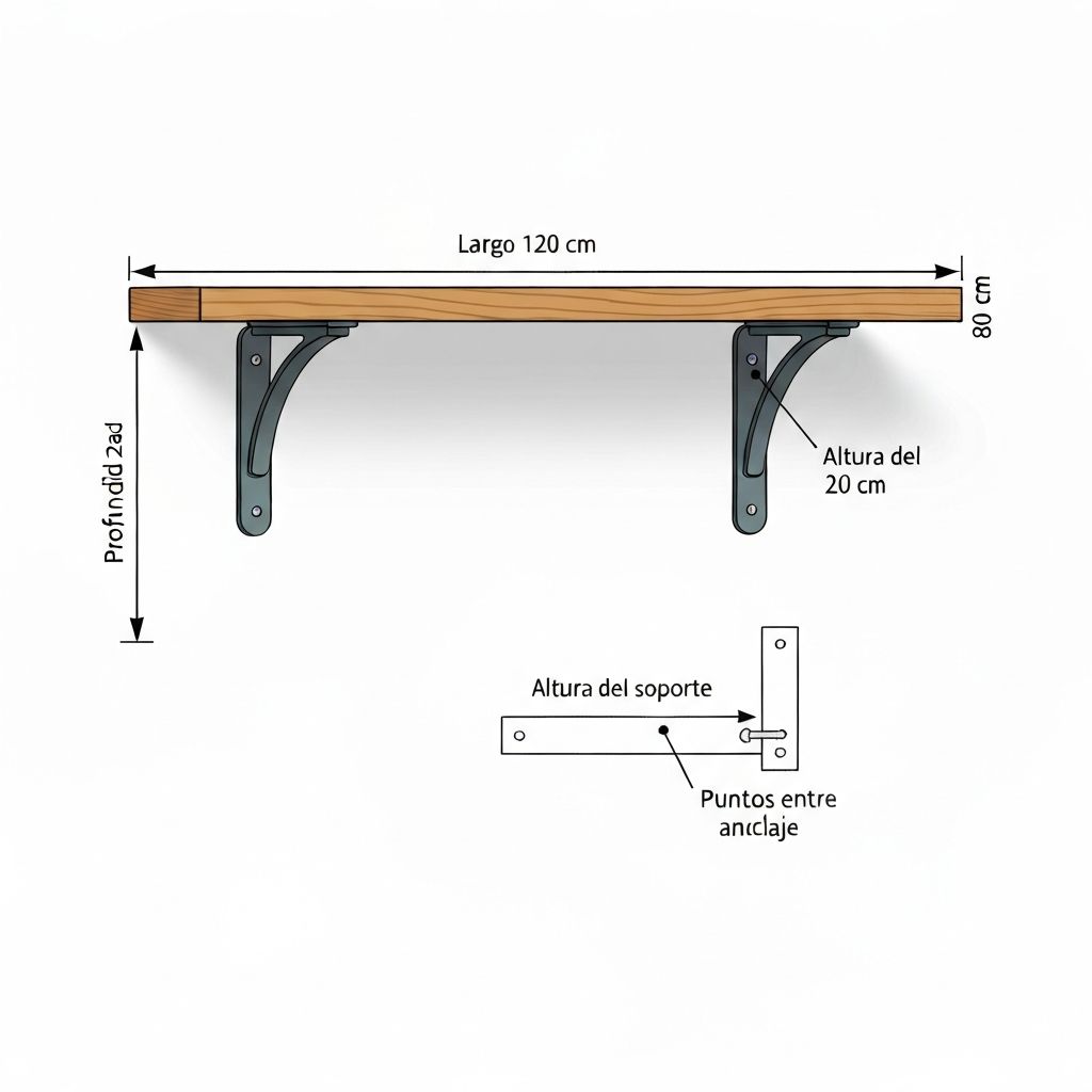 Prateleiras e suportes de parede